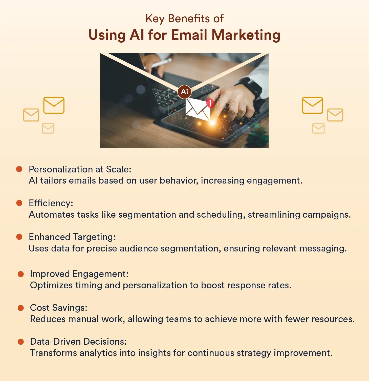 Key Benefits of Using AI for Email Marketing