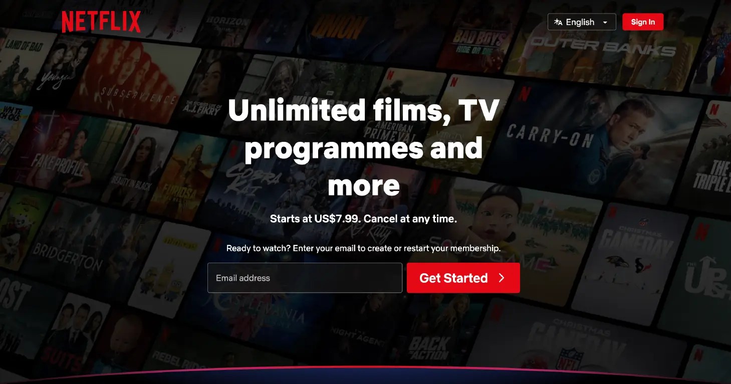 Netflix's clever CTA copy that helped them boost conversions
