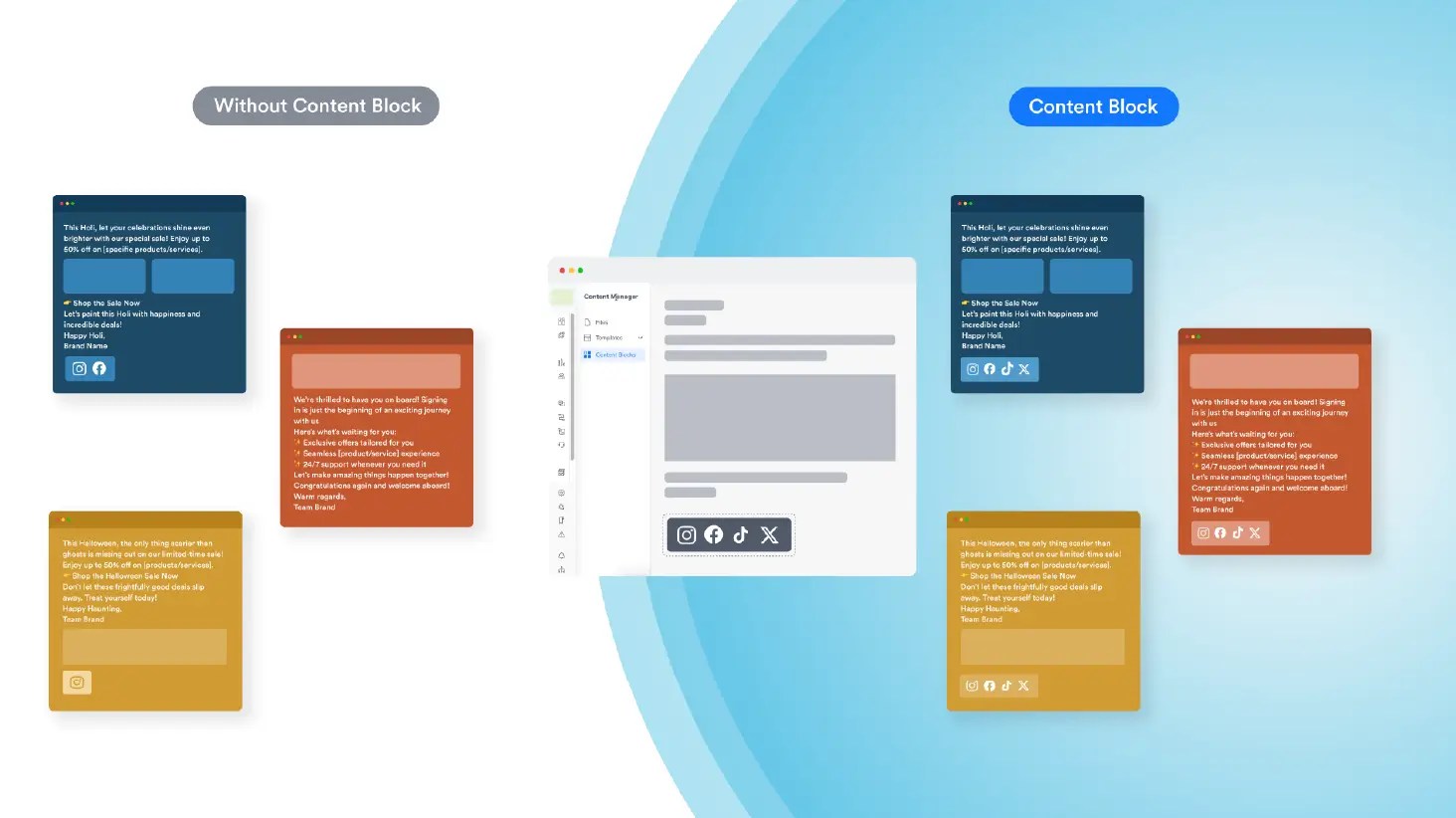Reusable Content Blocks for Streamlined Campaigns
