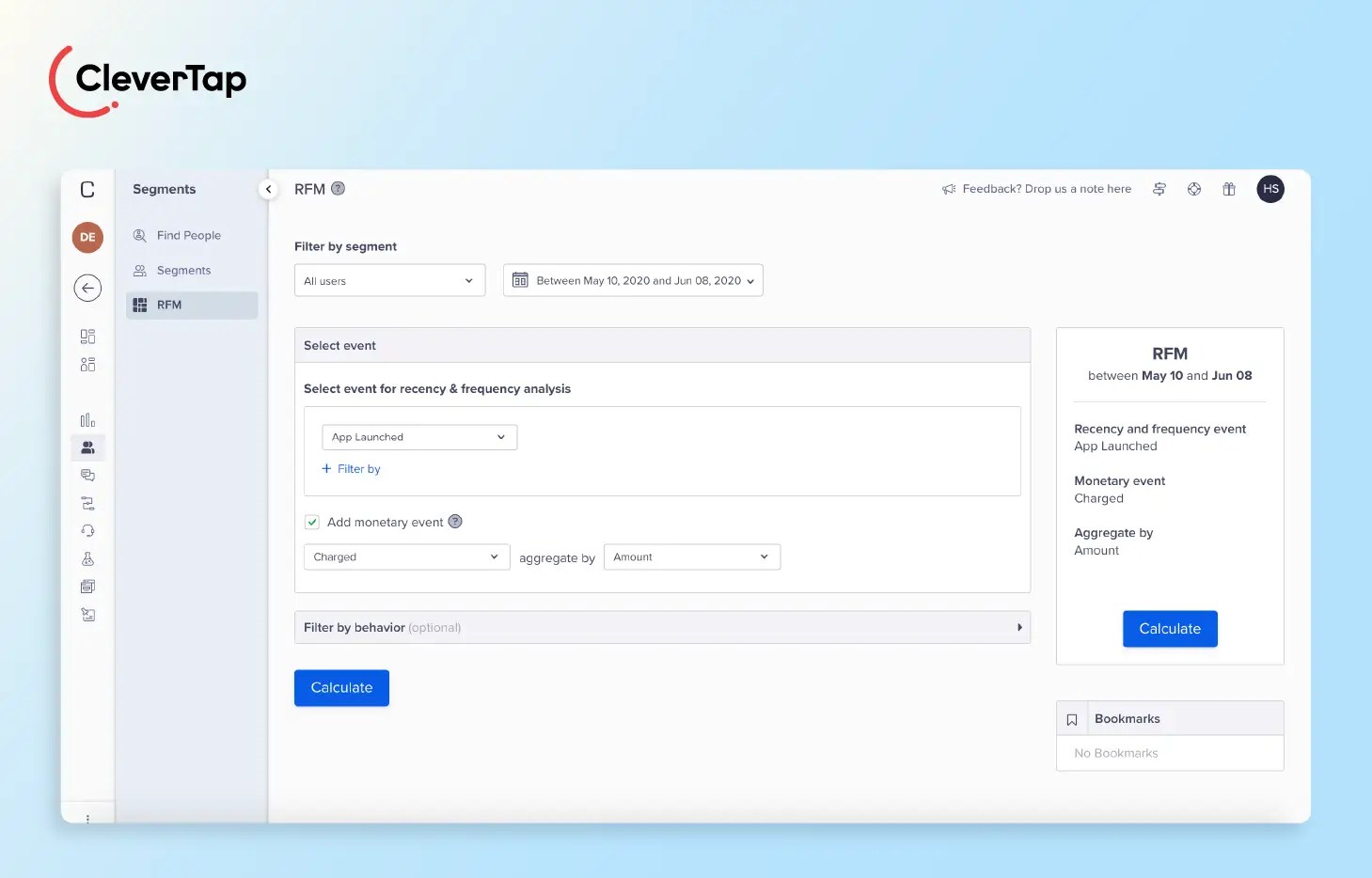 CleverTap RFM Analysis
