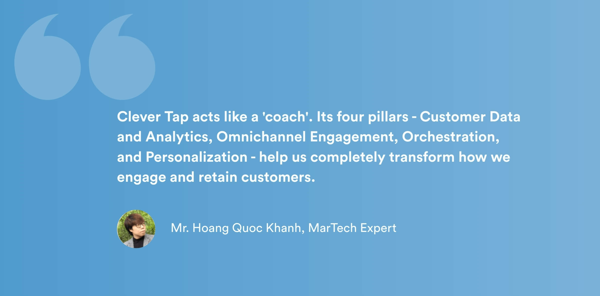 CleverTap customer quote