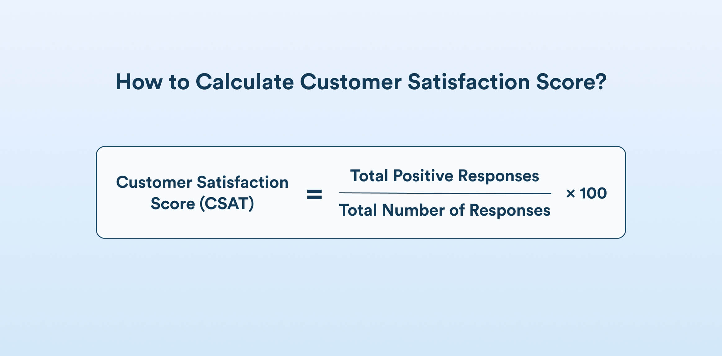 customer retention metrics - CSAT