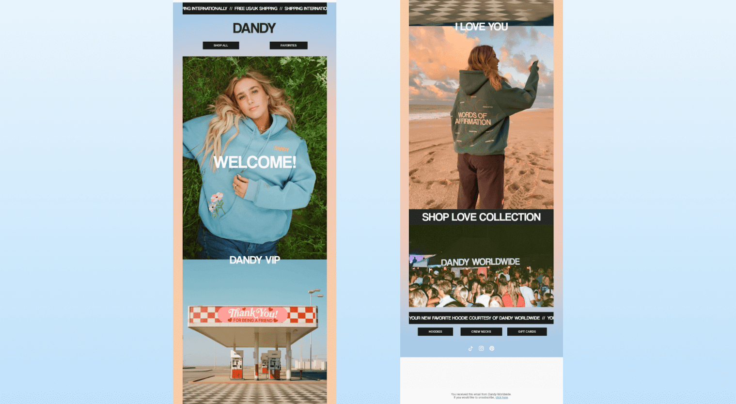 onboarding emails - Dandy