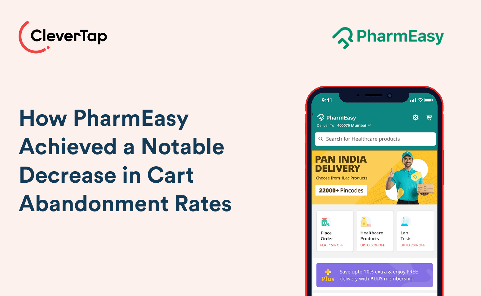 Pharmeasy CleverTap Welcome Mobile Friendly Email Case Study