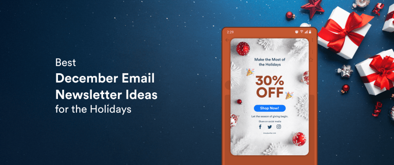 20 December Email Newsletter Ideas to Drive More Opens and Sales