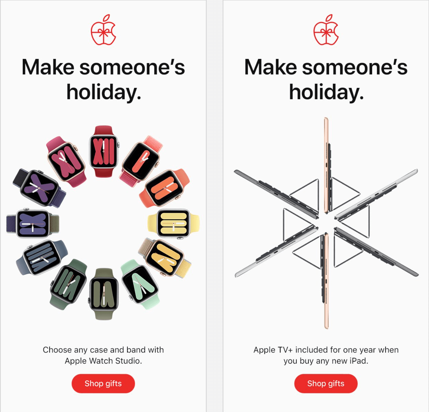 Apple Christmas Marketing Ideas