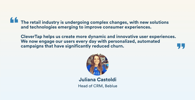 Beblue case study on email marketing for financial services
