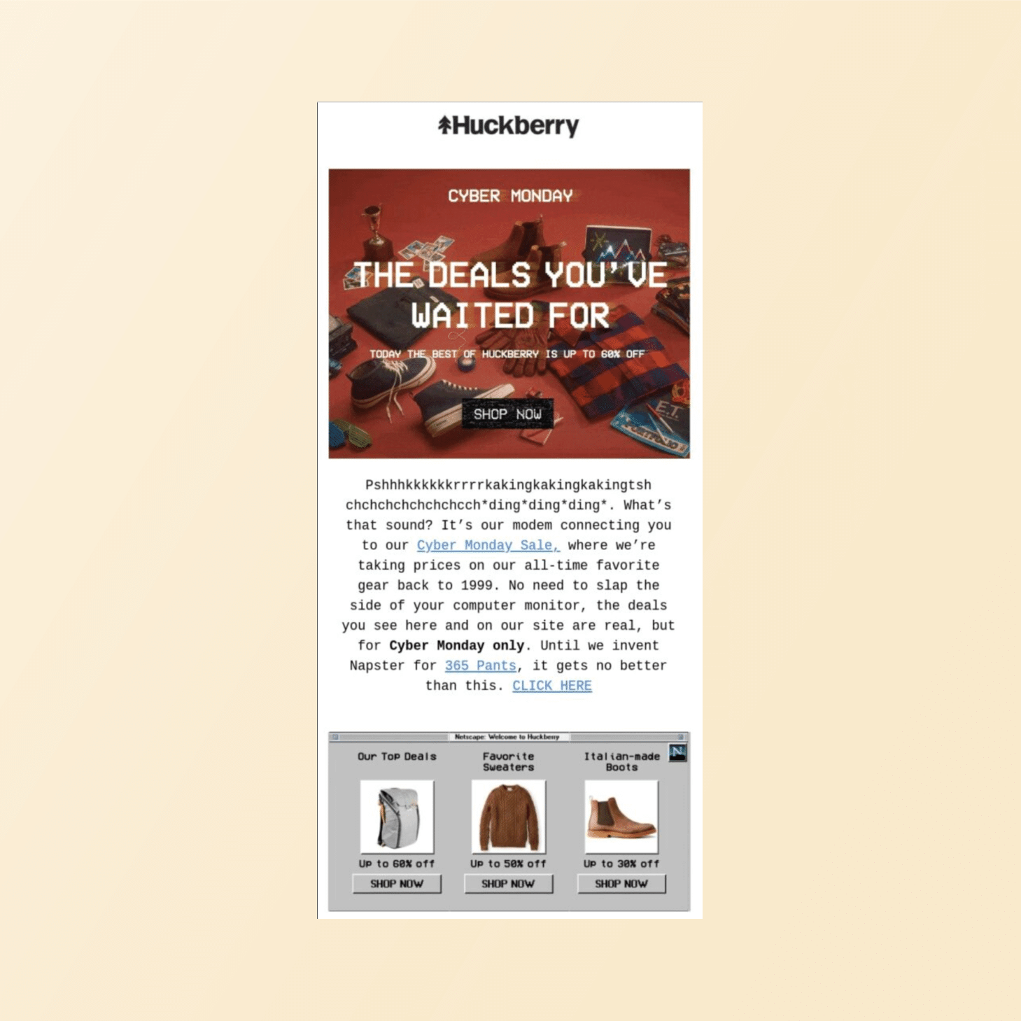 Cyber Monday marketing ideas - Fonts to use