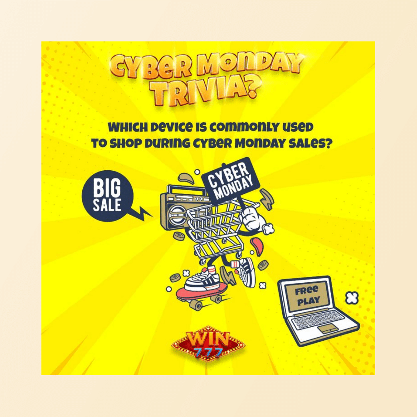 Cyber Monday marketing ideas-Trivia