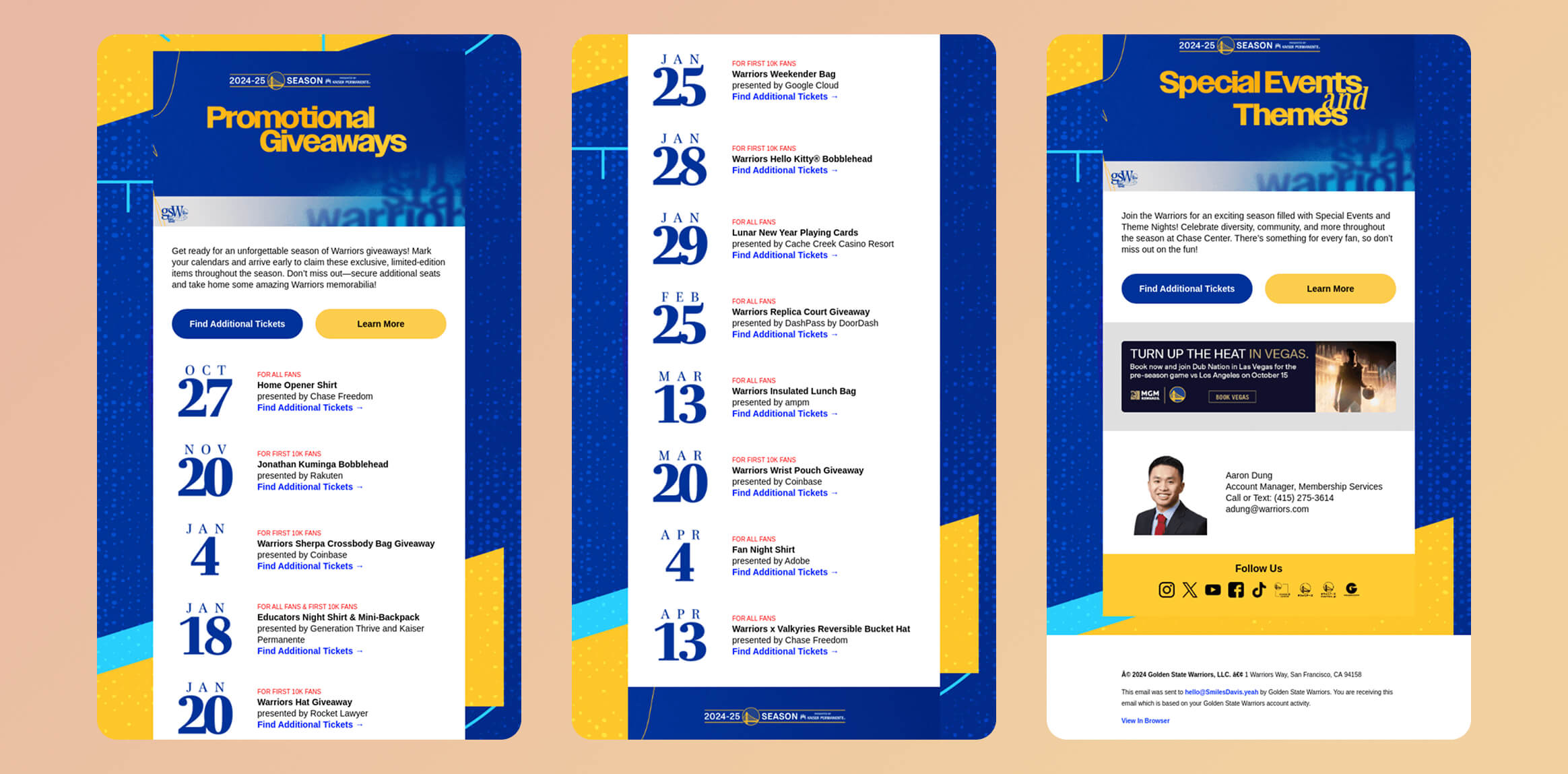 Ejemplos de newsletters de marketing de diciembre