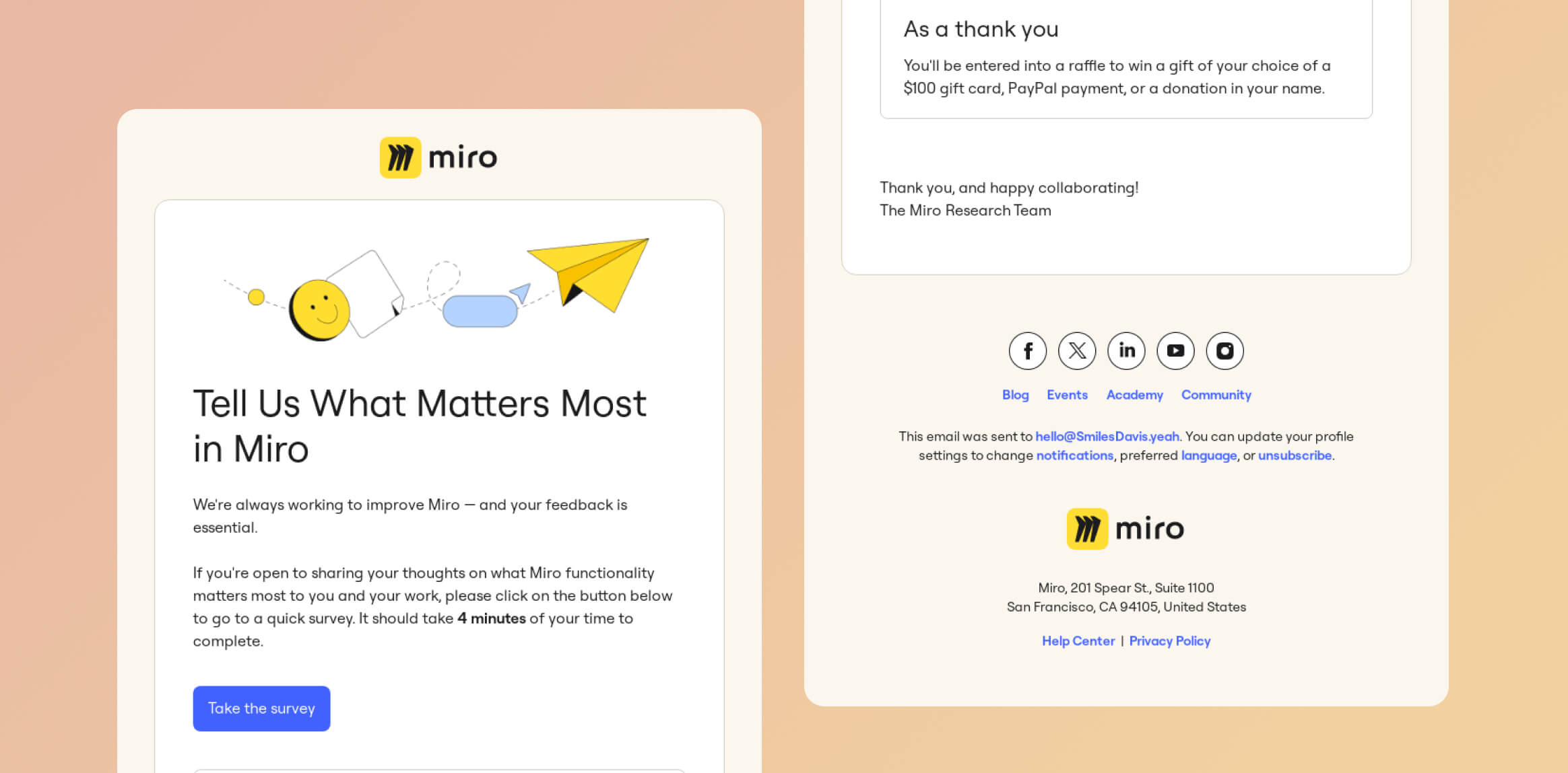 Ejemplos de newsletters de marketing de diciembre