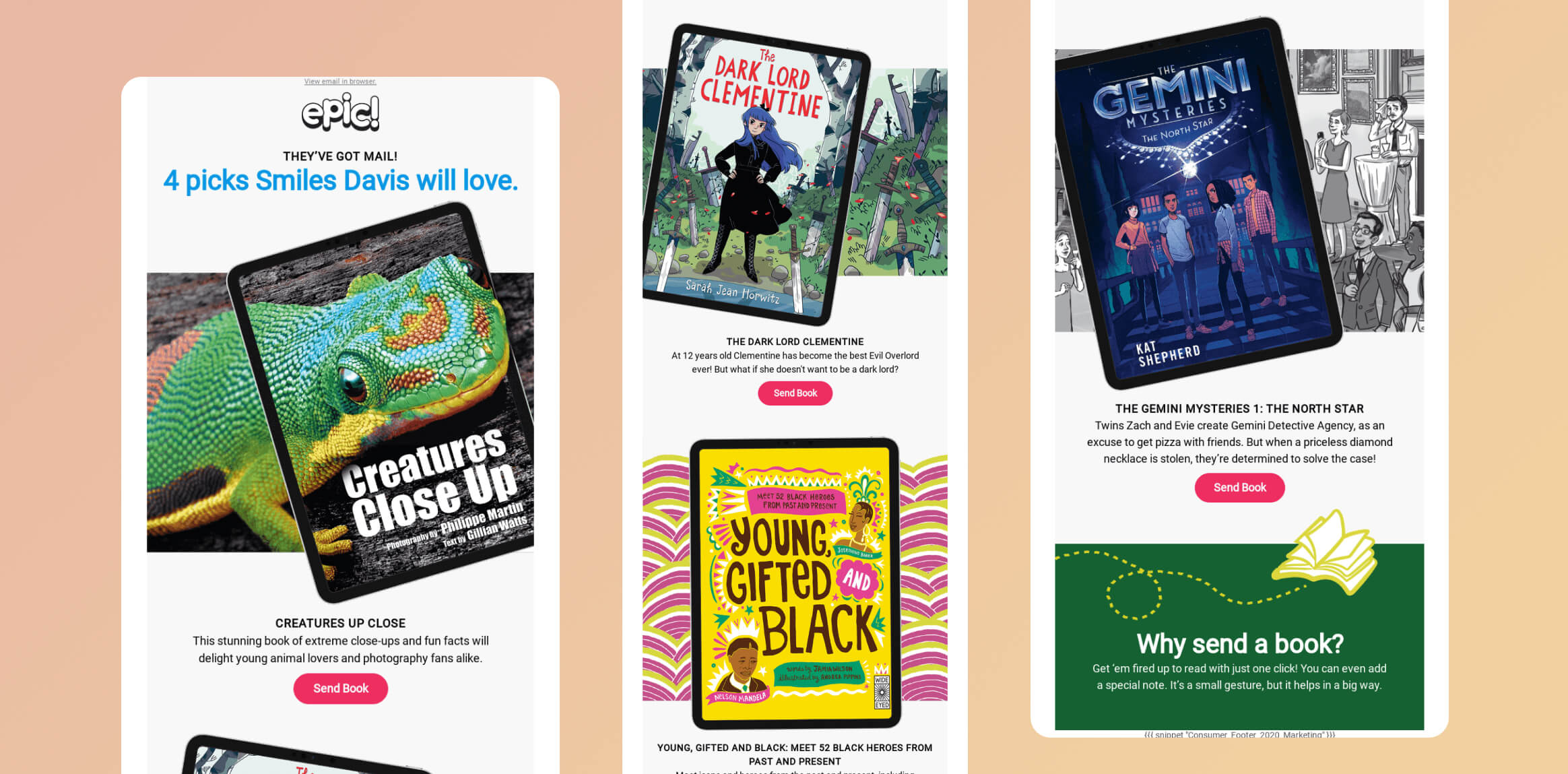 December marketing newsletter examples