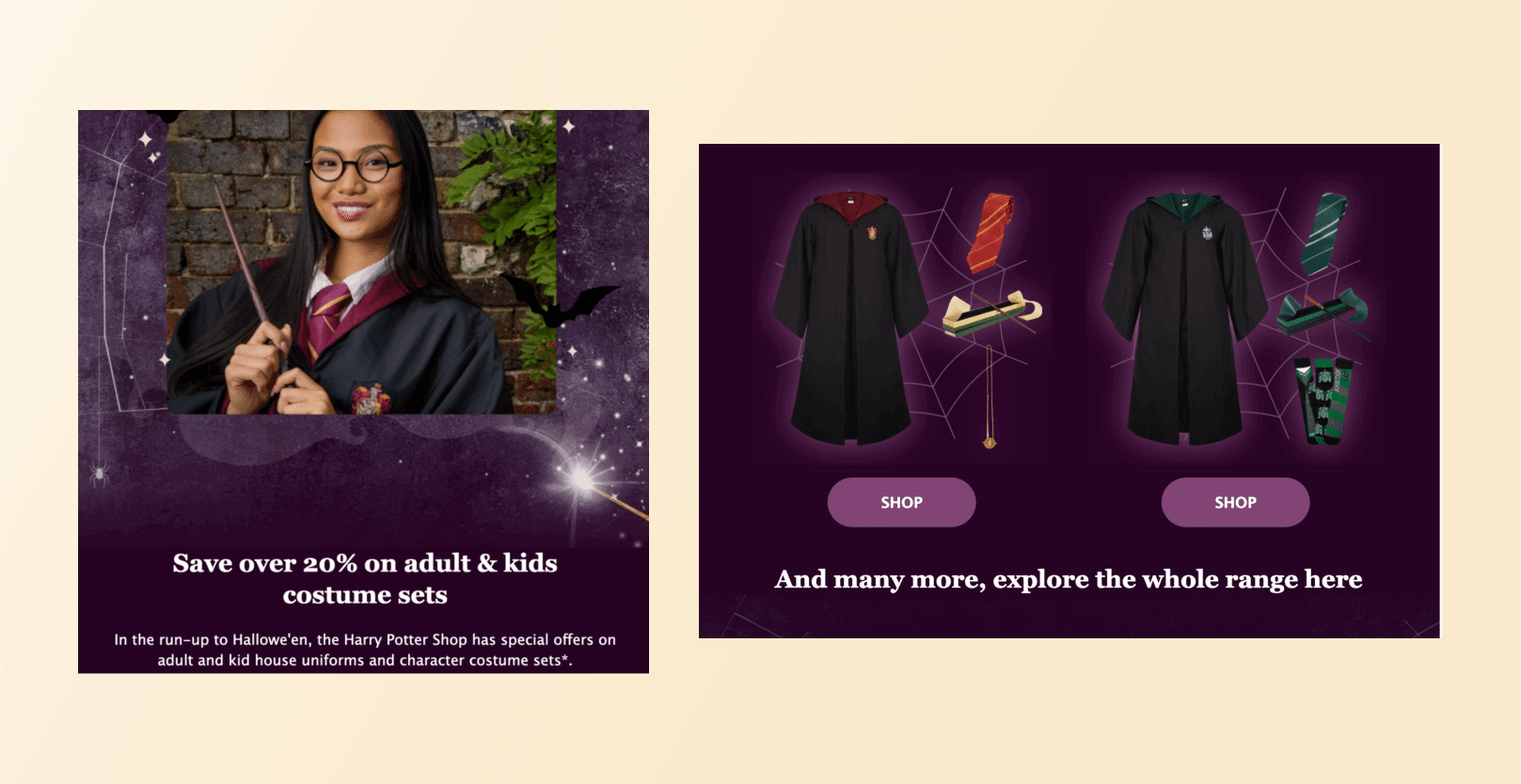 Harry Potter Fan Club Halloween Marketing