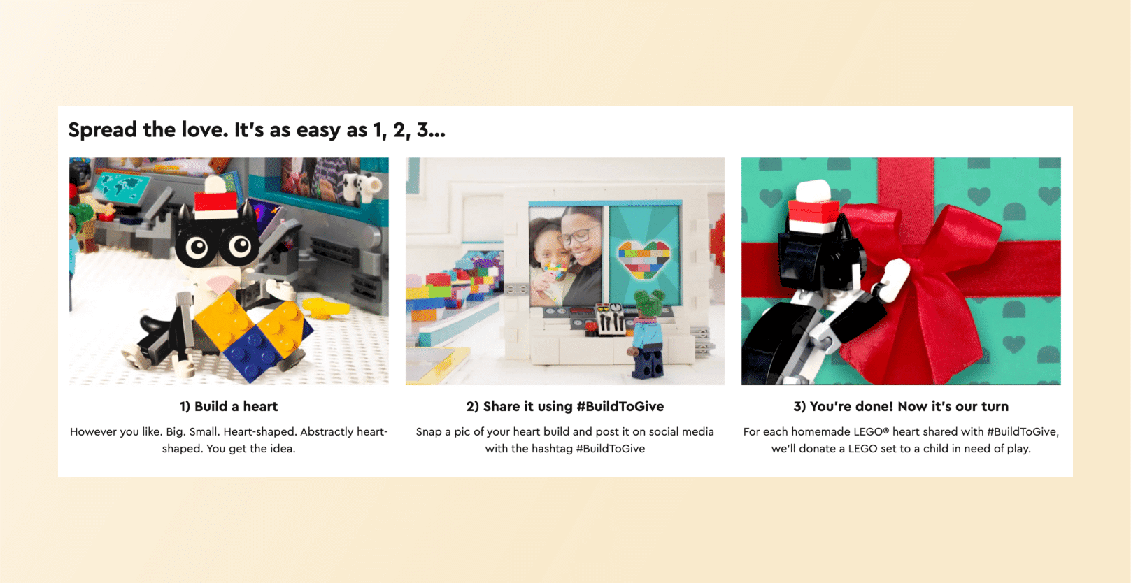 Lego Christmas marketing ideas