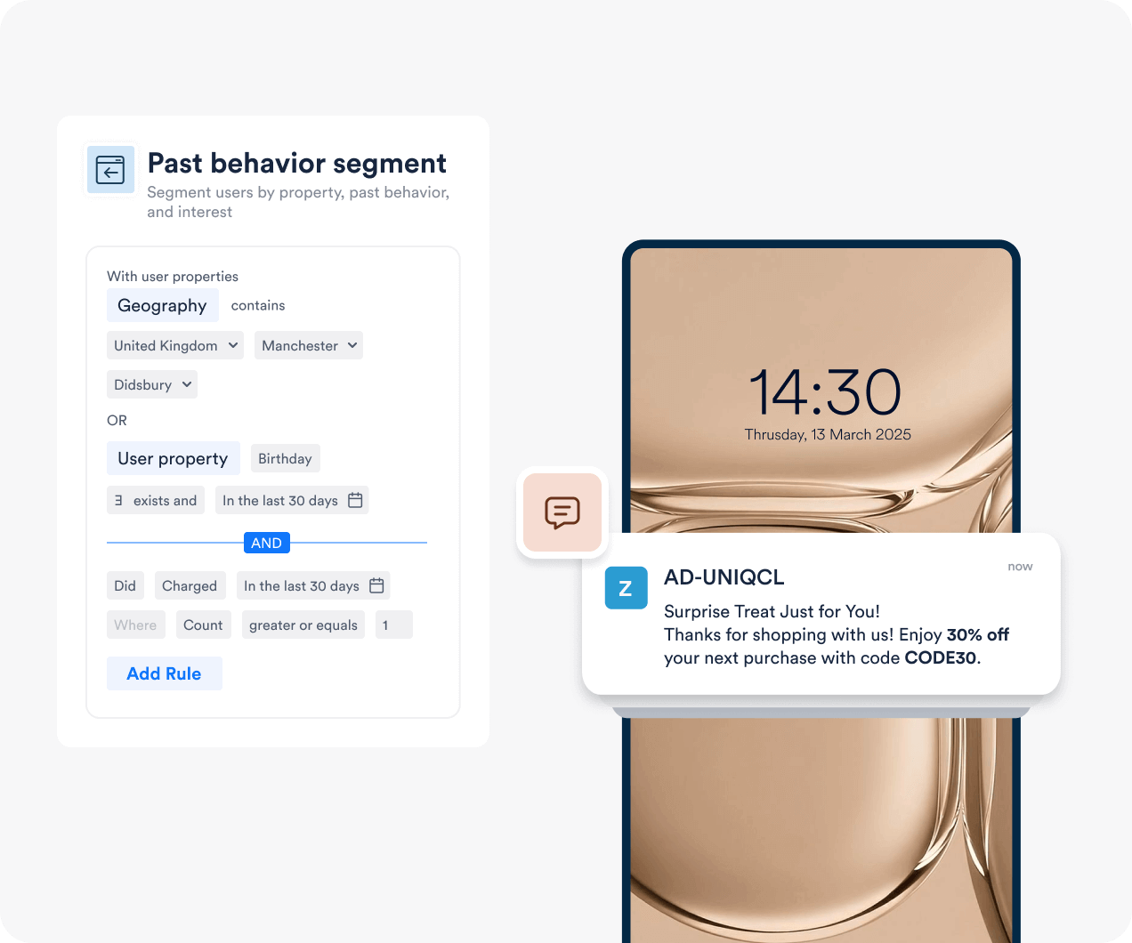 Behavior-triggered, personalized email marketing platform with AI-powered recommendations, email automation, and 1:1 custom email marketing.