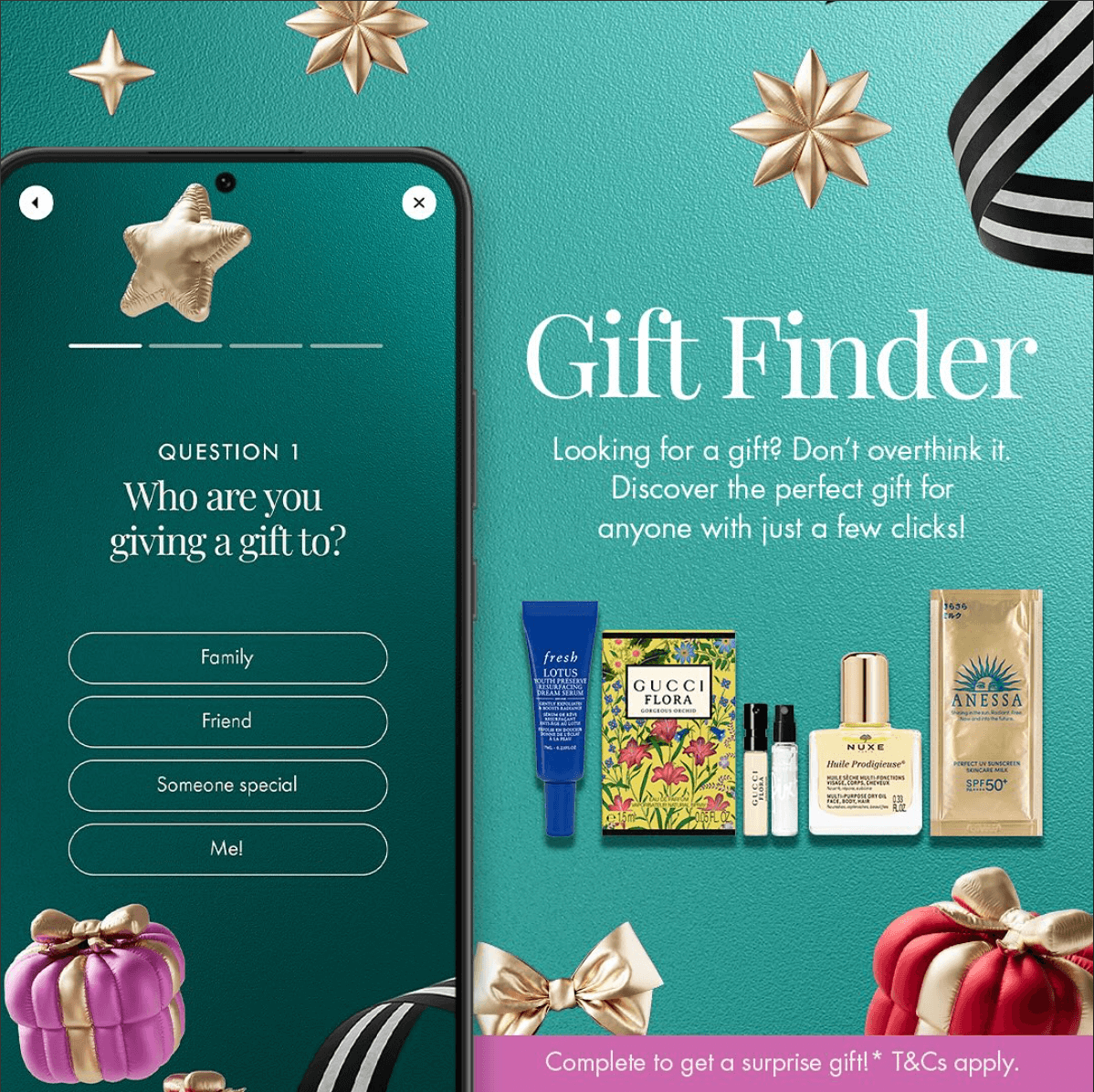 Sephora Christmas Marketing Ideas