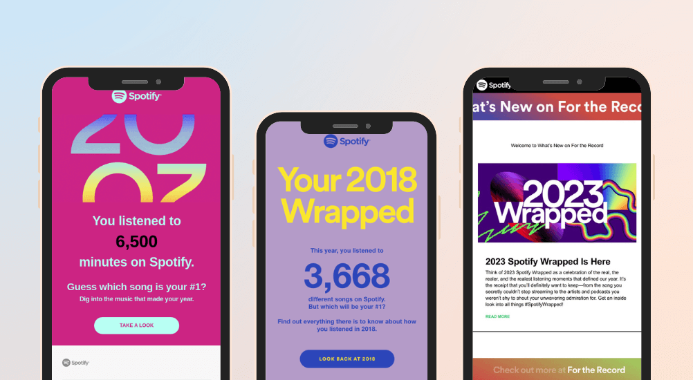 Spotify Wrapped Holiday Tradition, Christmas Marketing Campaign by Spotify