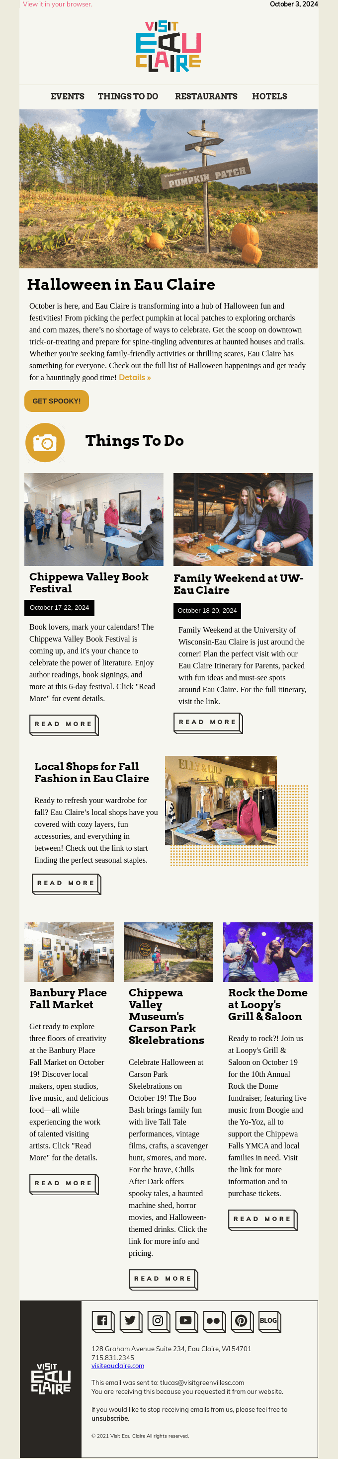 Visit Eau Claire - local events