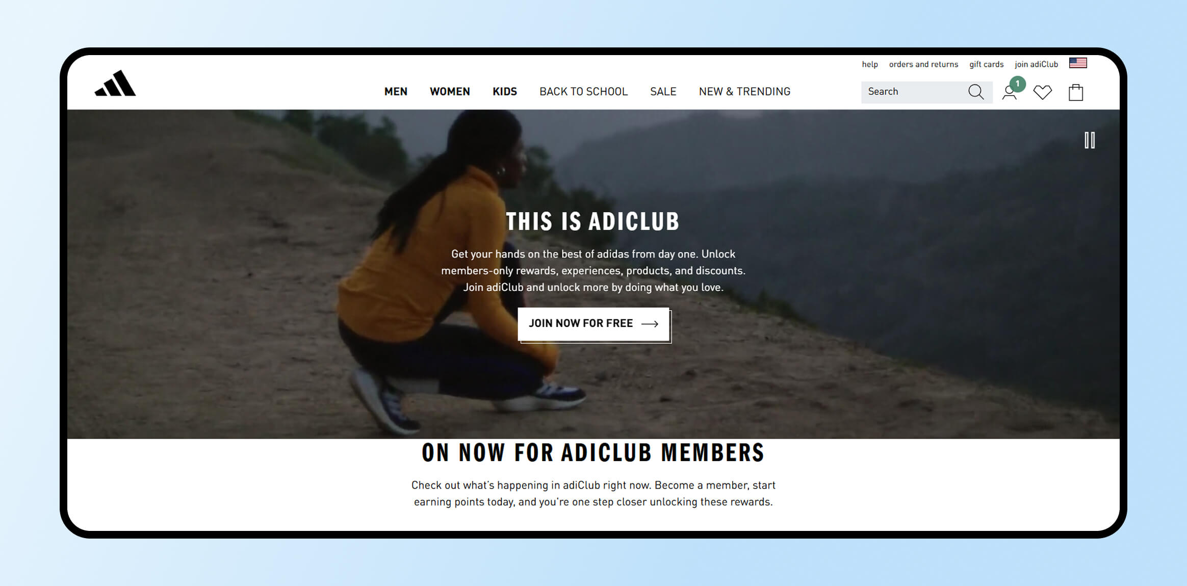Adidas Tiered Loyalty Program Examples