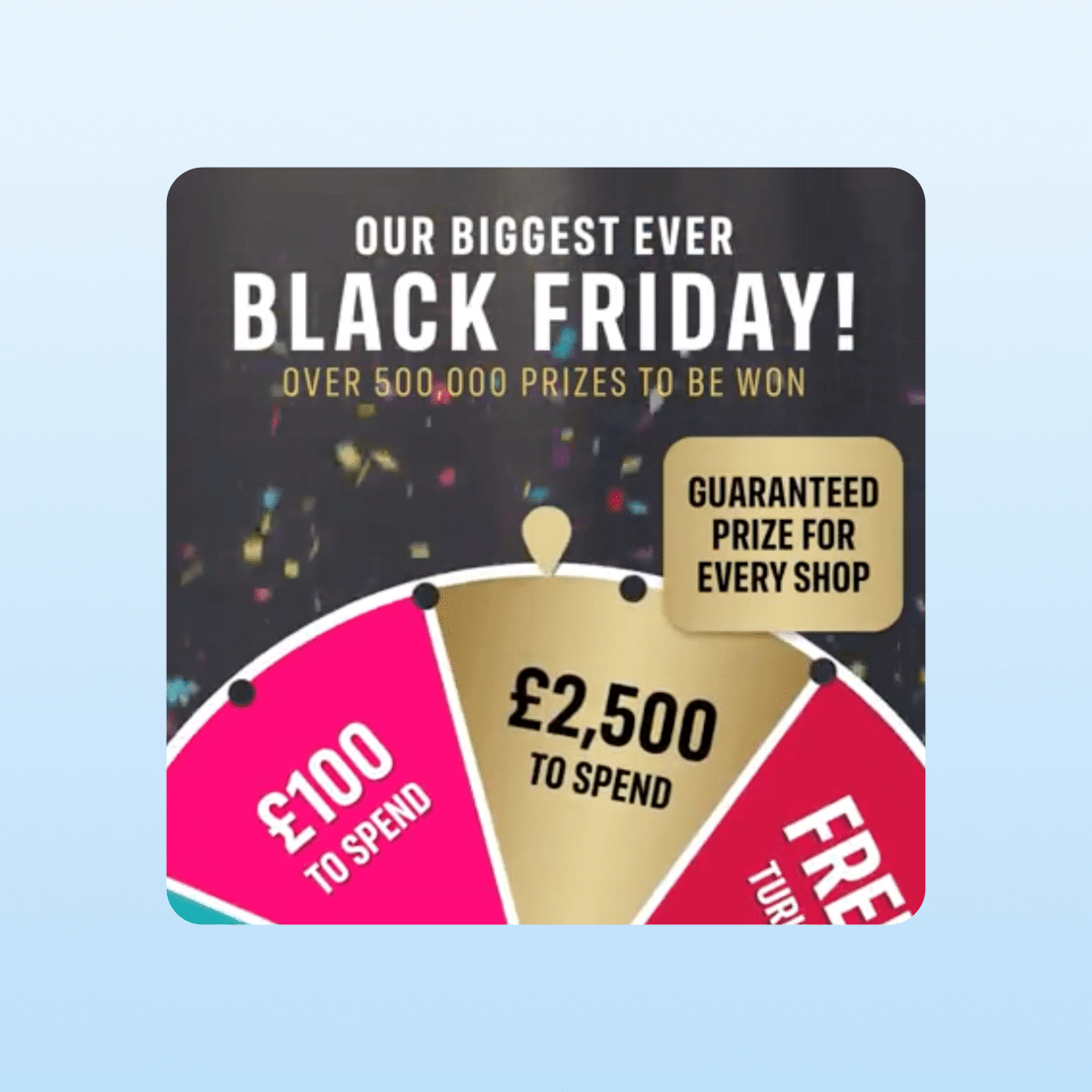 Black Friday marketing Ideas - Iceland Foods