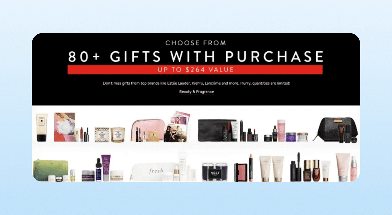 Black Friday marketing Ideas - Sephora