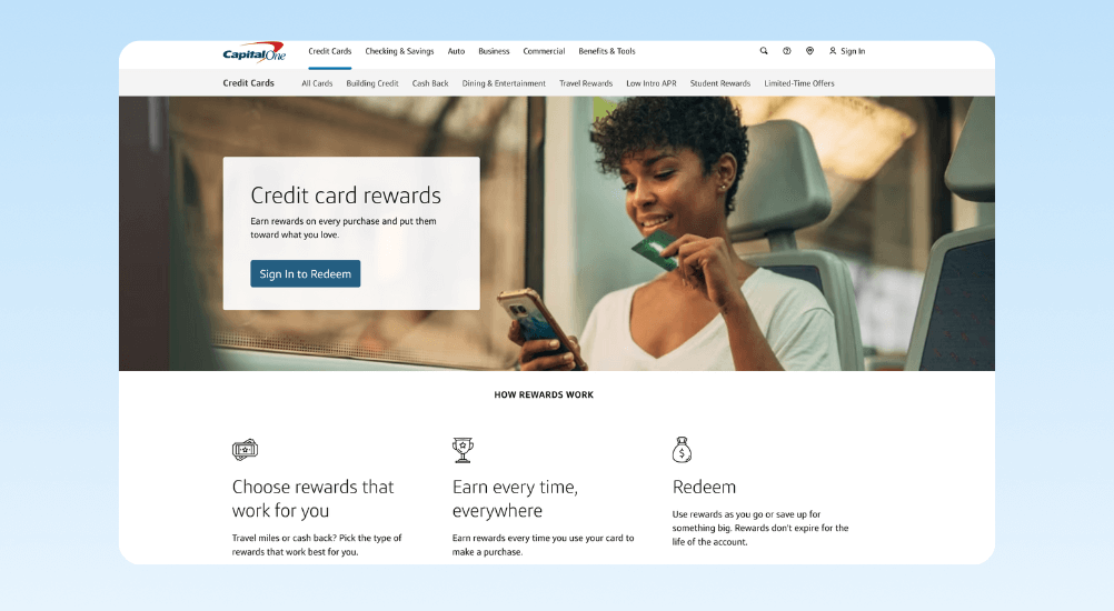 Capital One Rewards Bank Loyalty Program