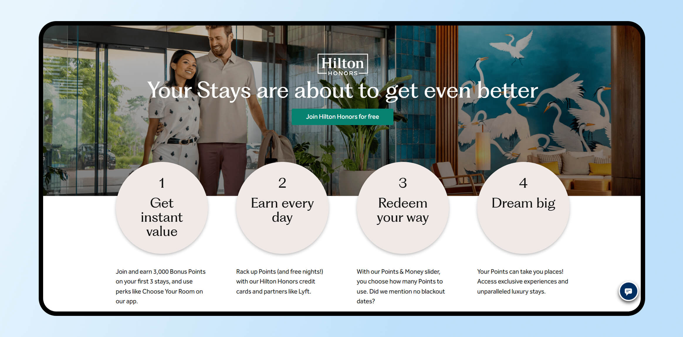 Hilton Hotels Tiered Loyalty Program Examples