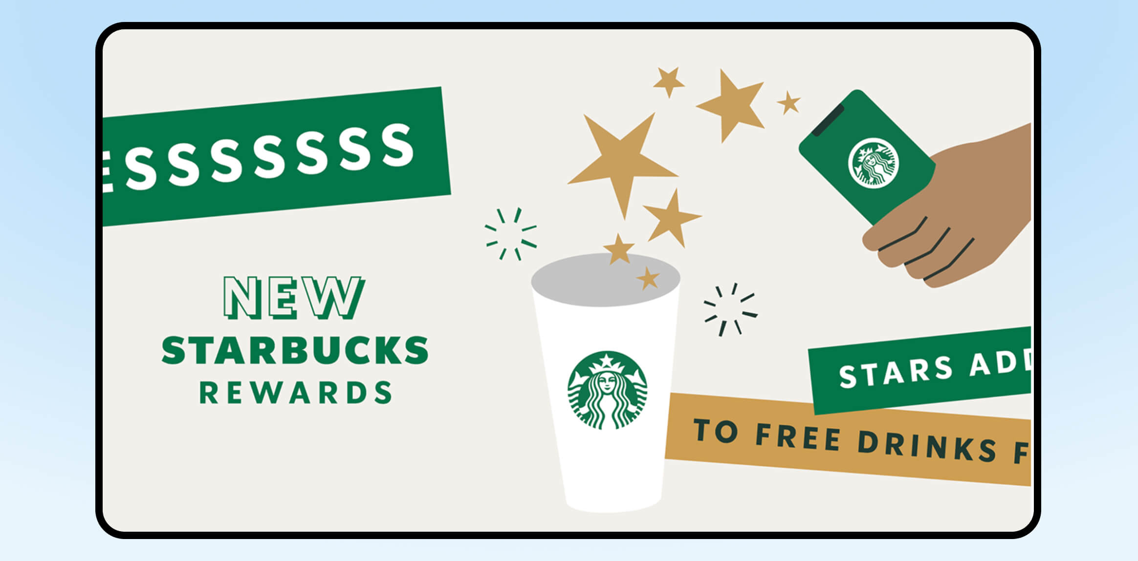 Starbucks Loyalty Points example