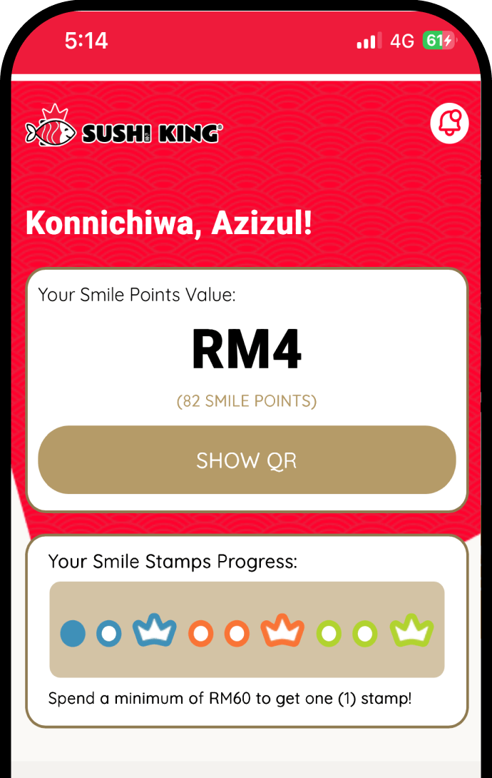 BloomingWear mobile app mockup