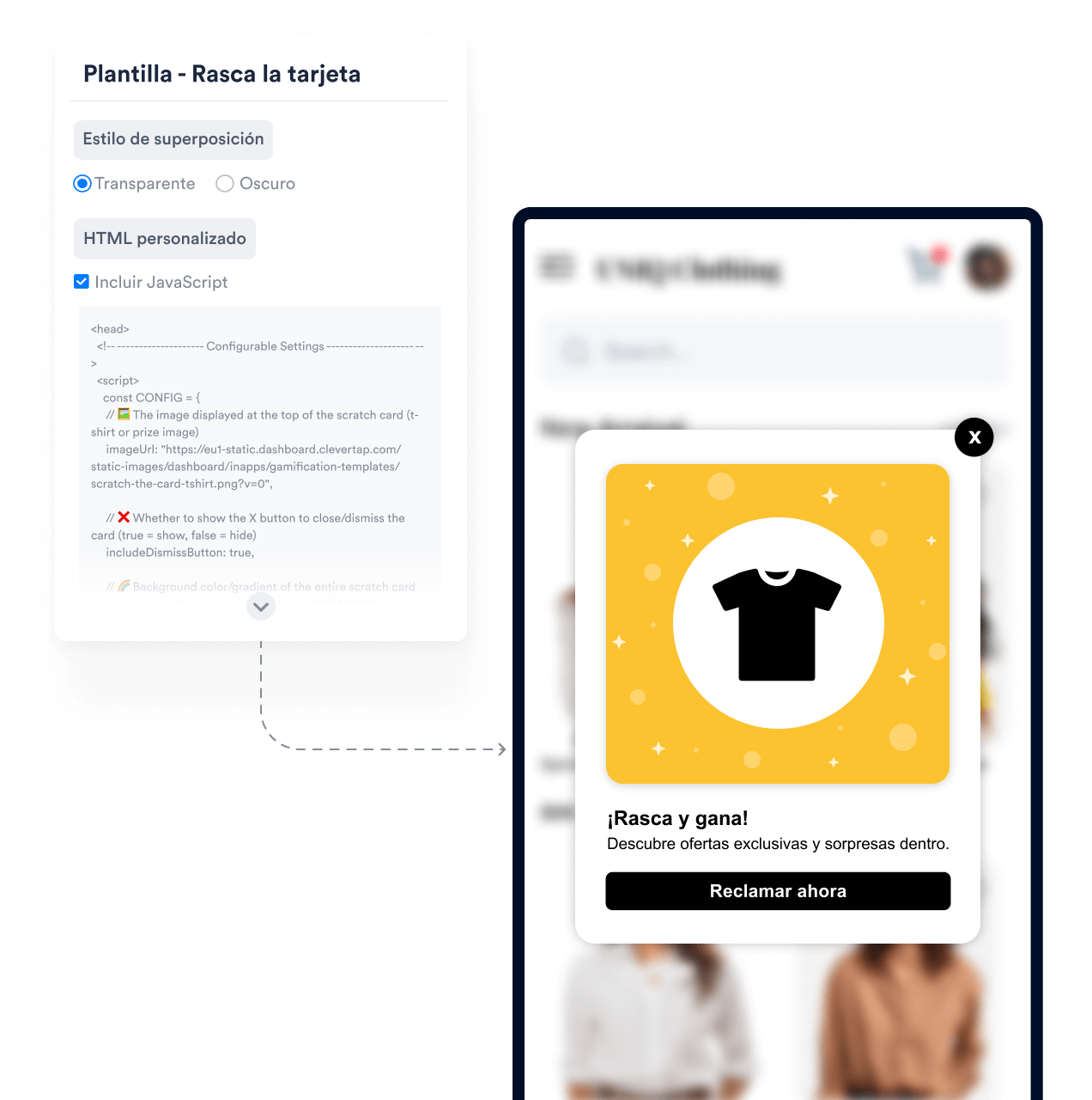 Recover abandoned carts using WhatsApp Business API and Business Account messages with product images, pricing, and a “Buy Now” button.