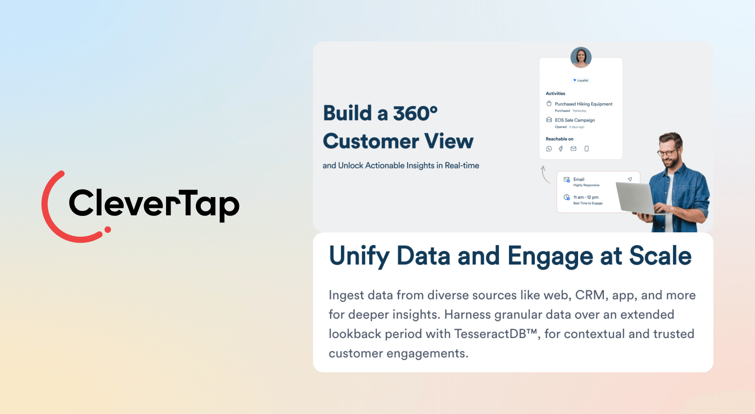clevertap analytics for CRM and marketing automation