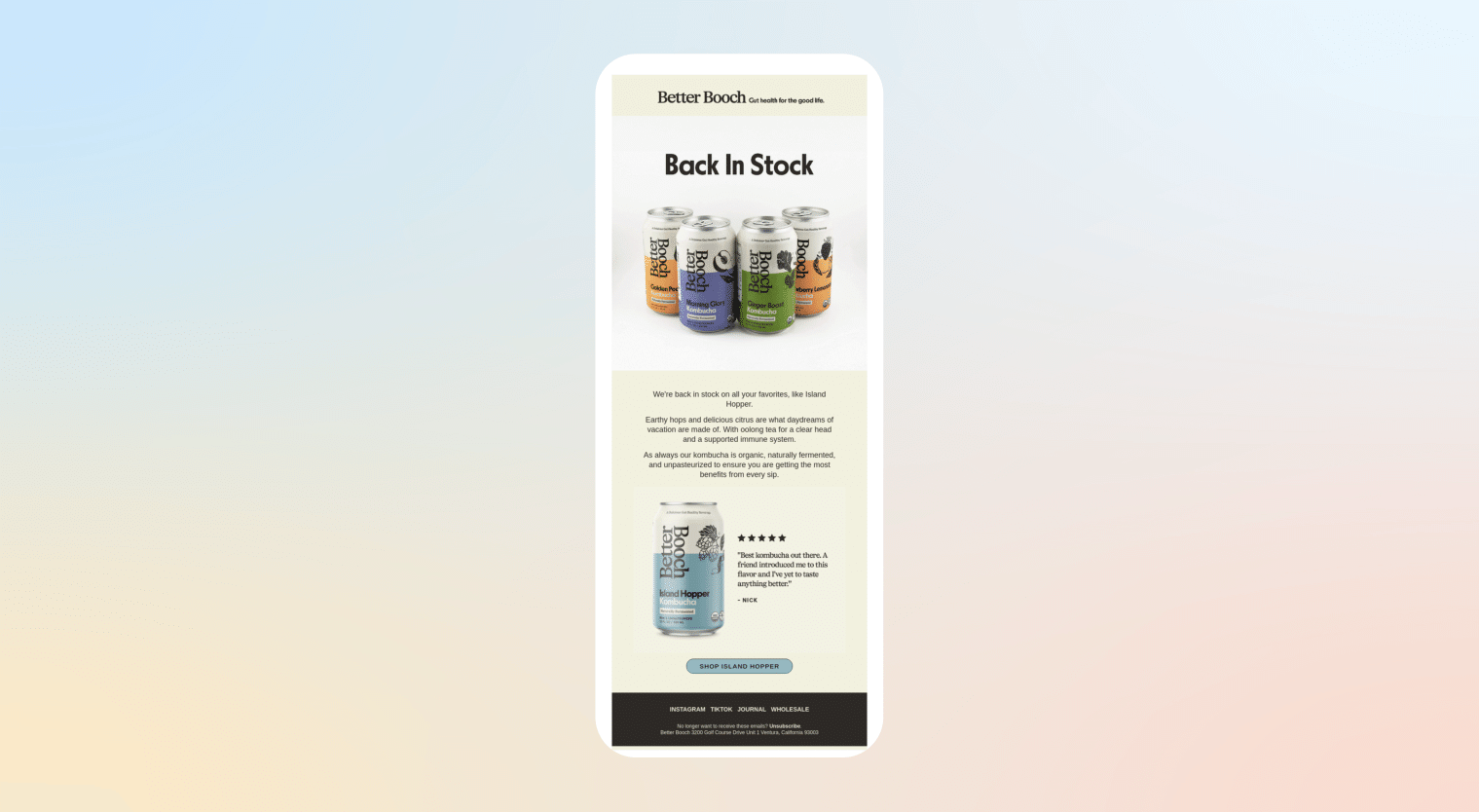 email retargeting - better booch
