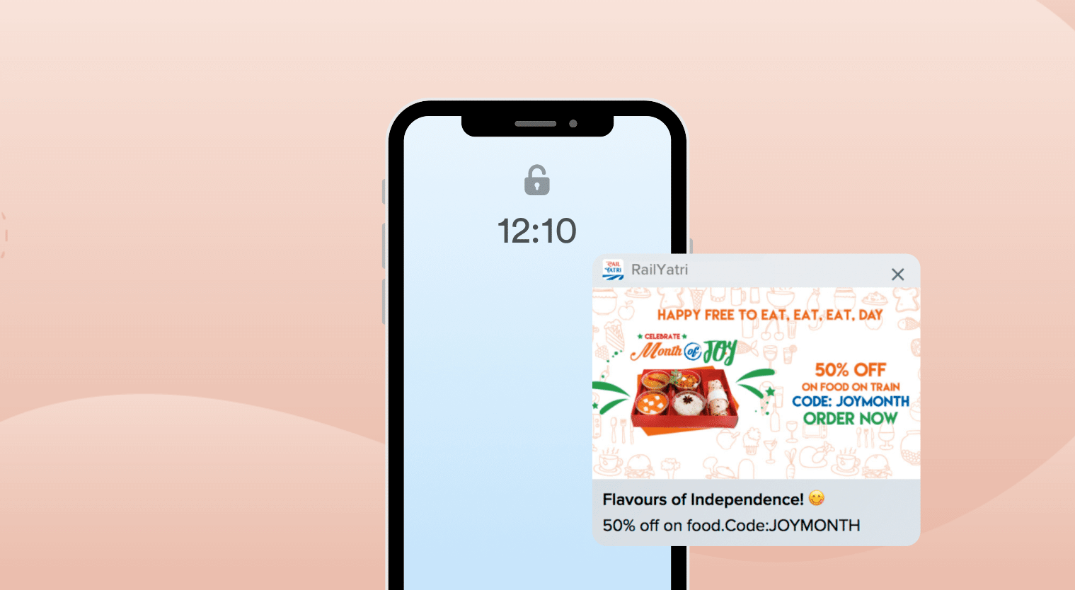 holiday marketing campaigns - RailYatri