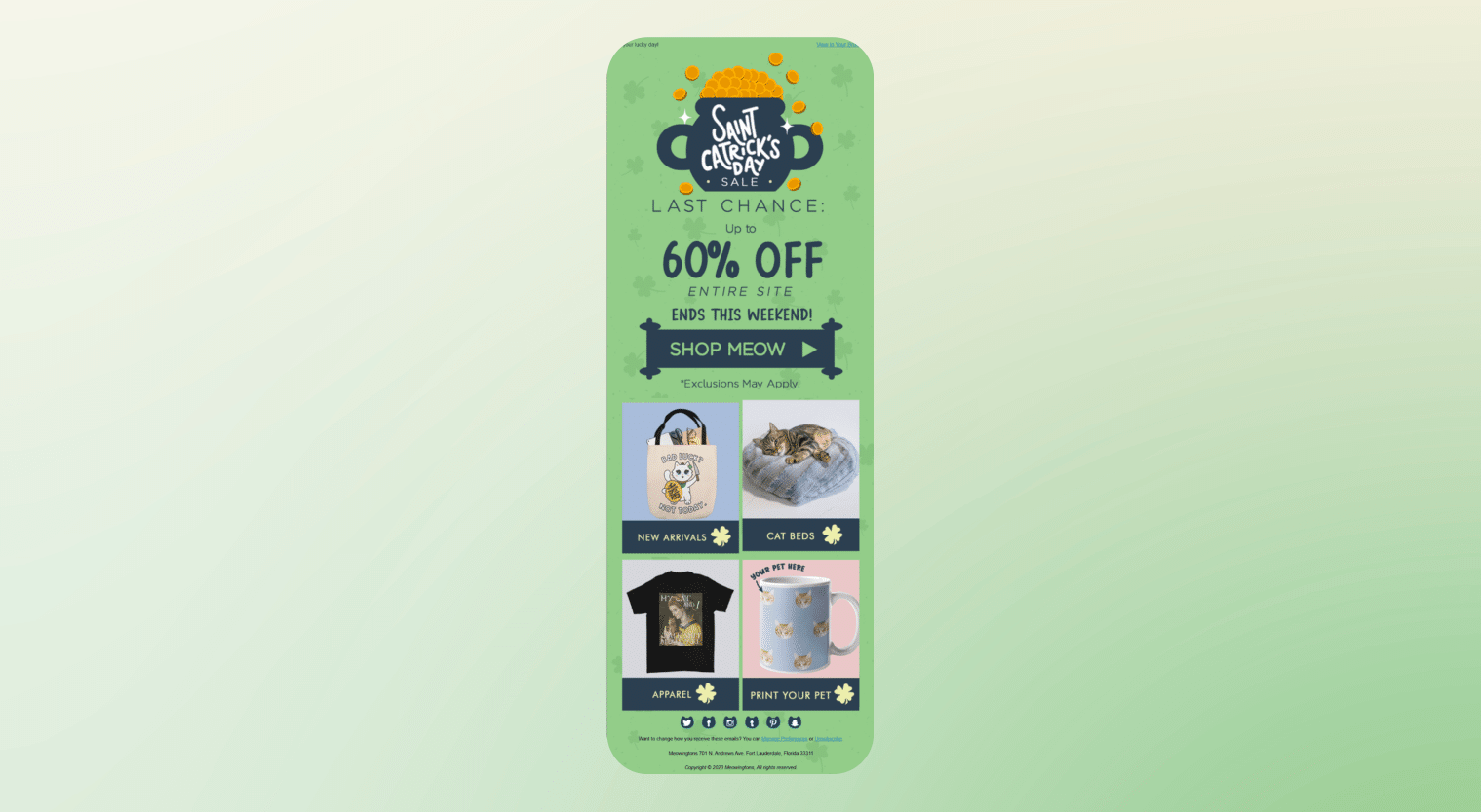 st. patrick's day marketing ideas - personalized offers