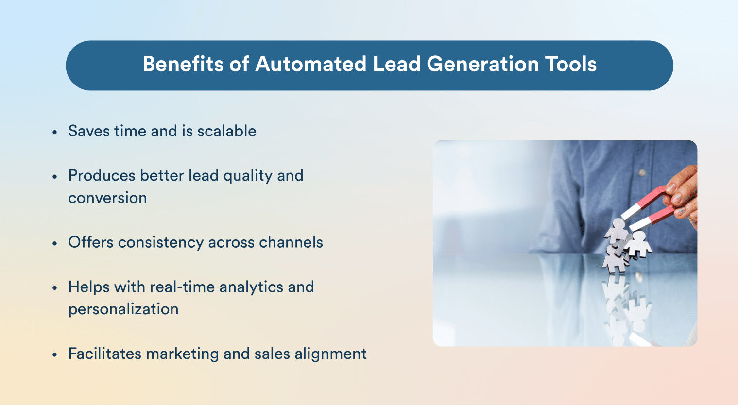 benefits of automated lead generation tools