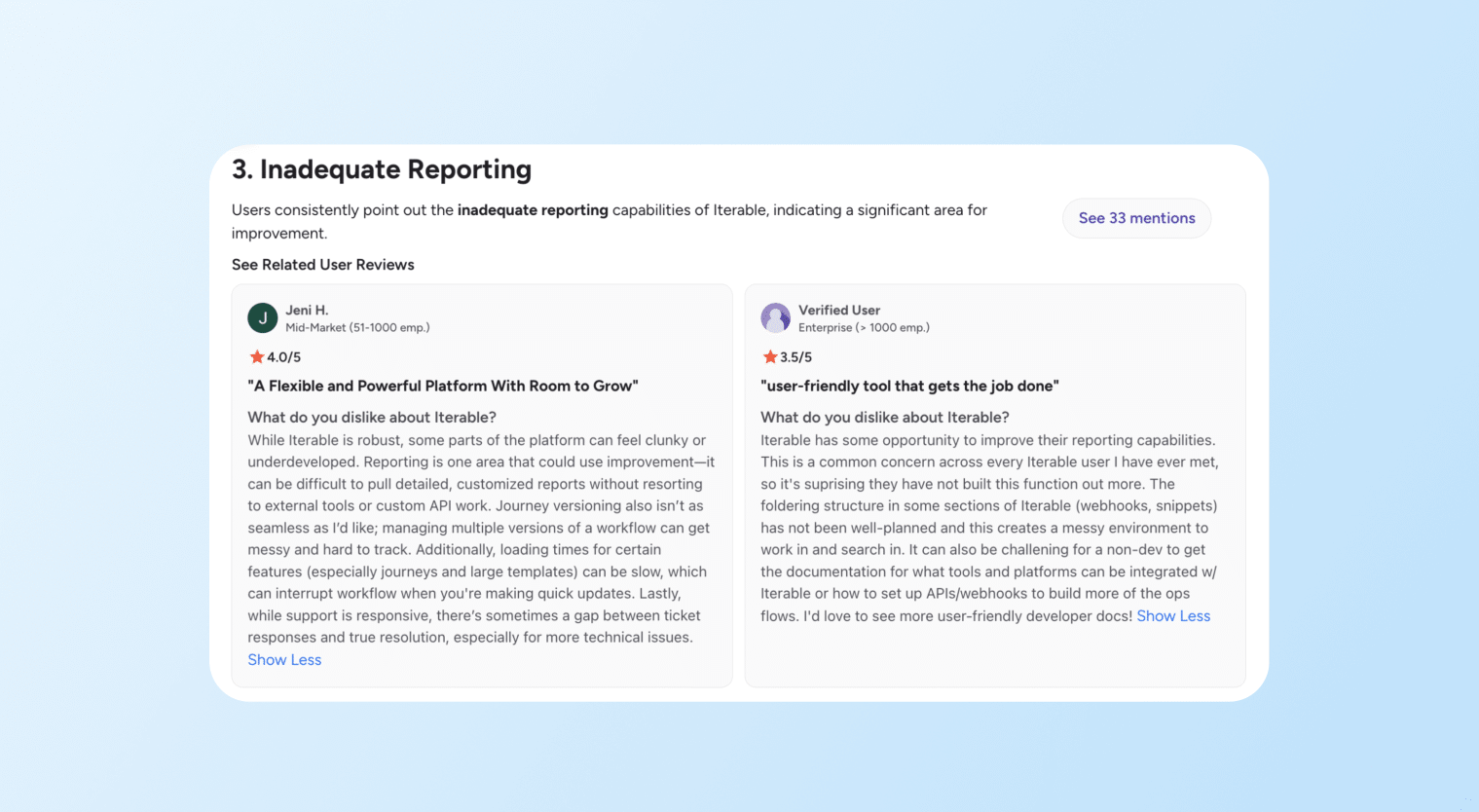 braze vs. iterable - iterable reviews 3