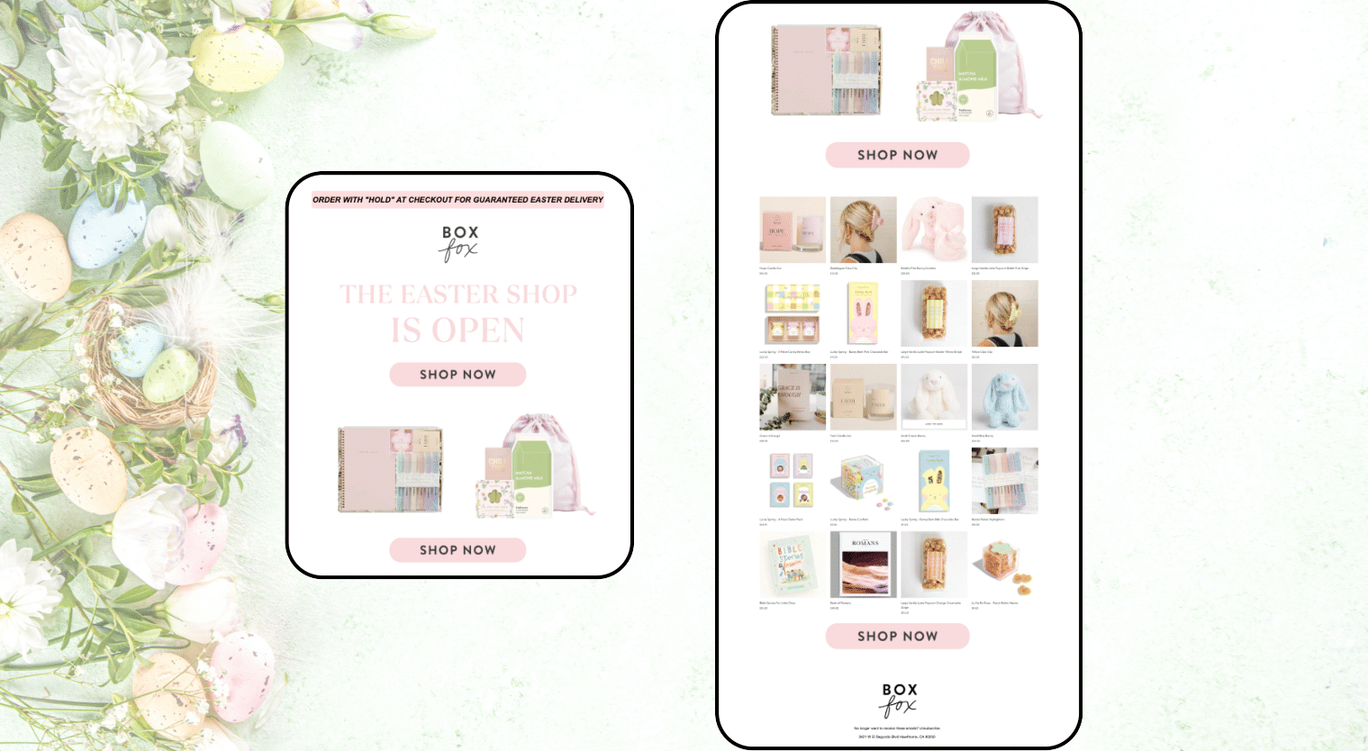 easter newsletter - Boxfox