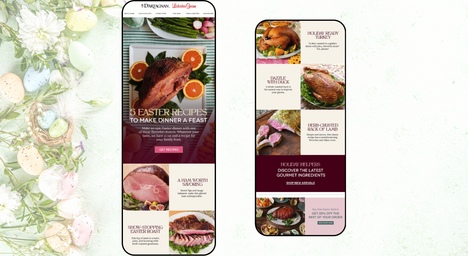 easter newsletter - d'artagnan