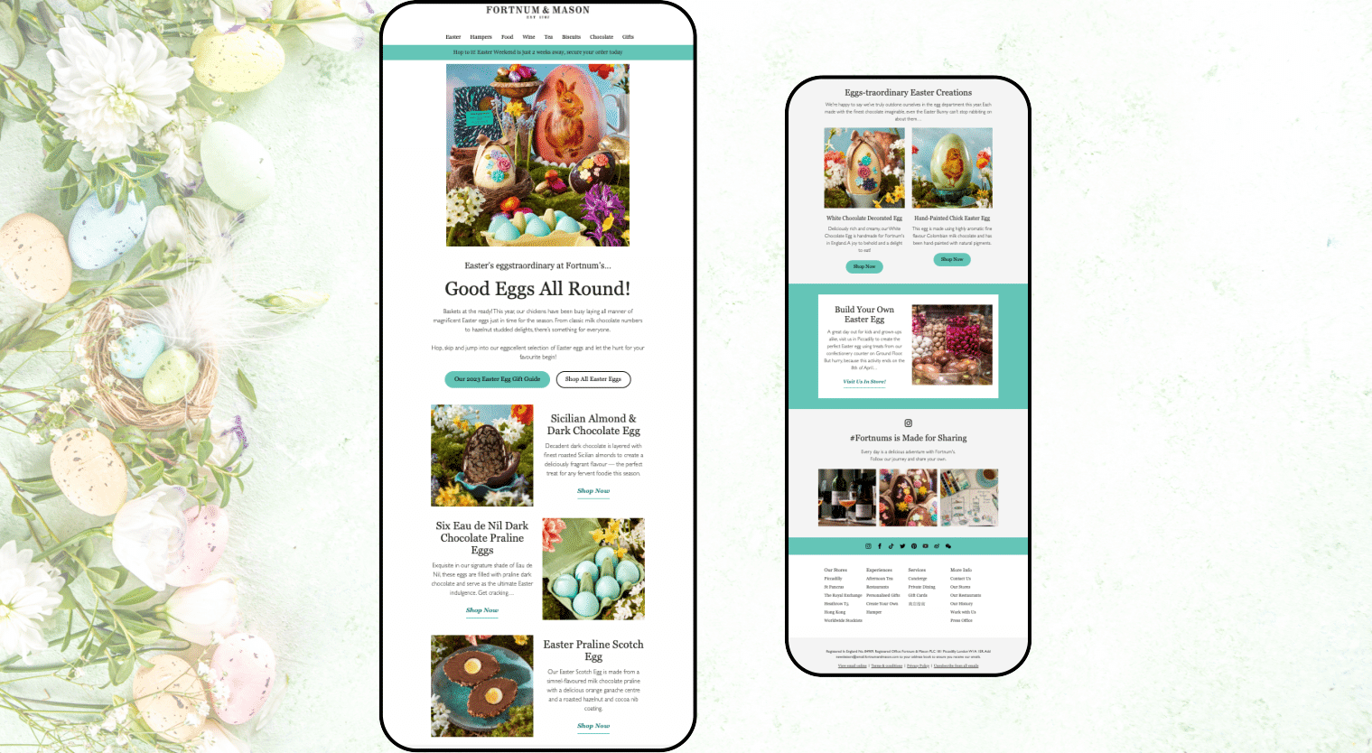 easter newsletter - fortnum and mason