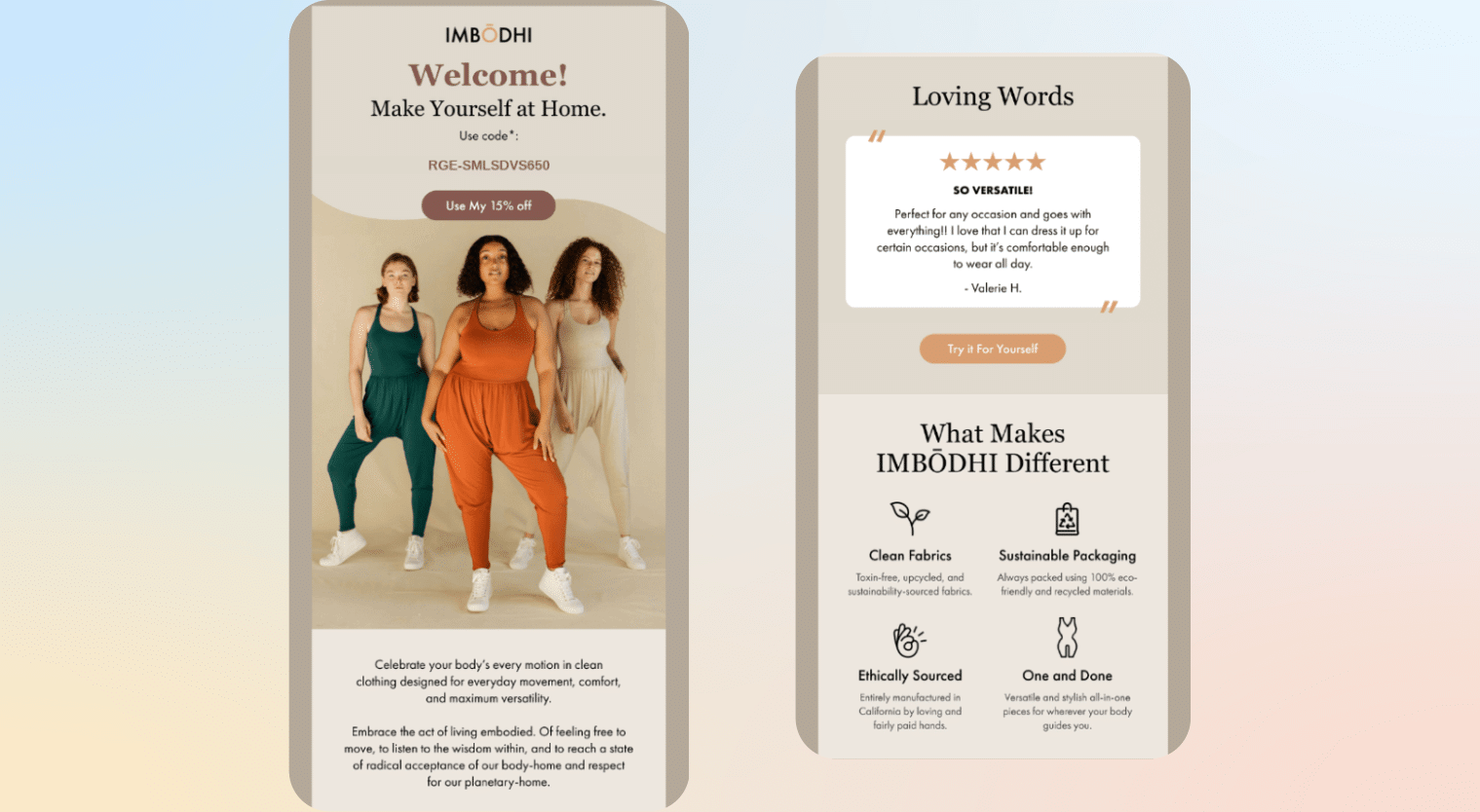 email automation for e-commerce - welcome series
