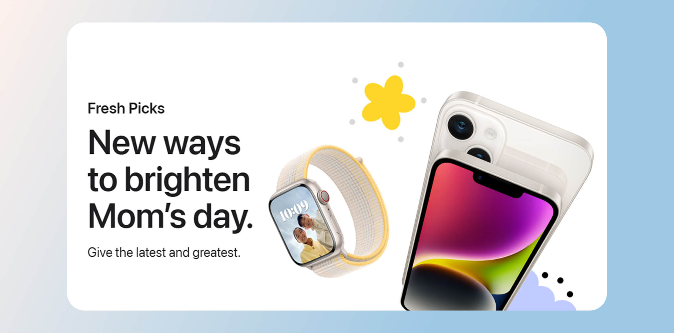 Apple’s Mother’s Day marketing campaign