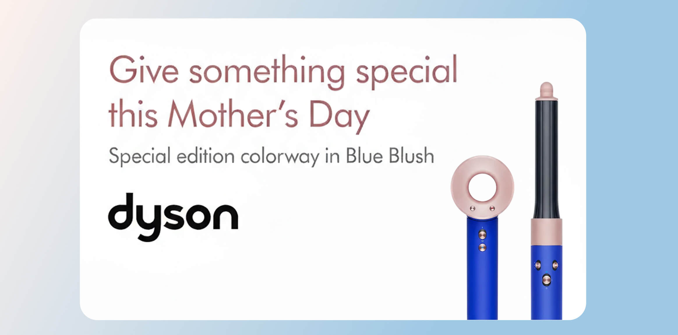Dyson’s 2025 Mother’s Day campaign