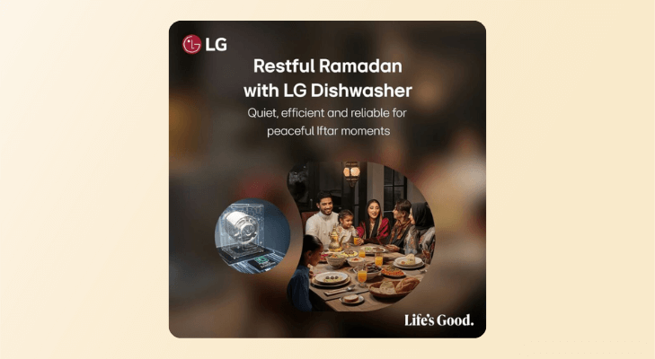 Eid Al-Fitr Marketing Campaign Example by LG
