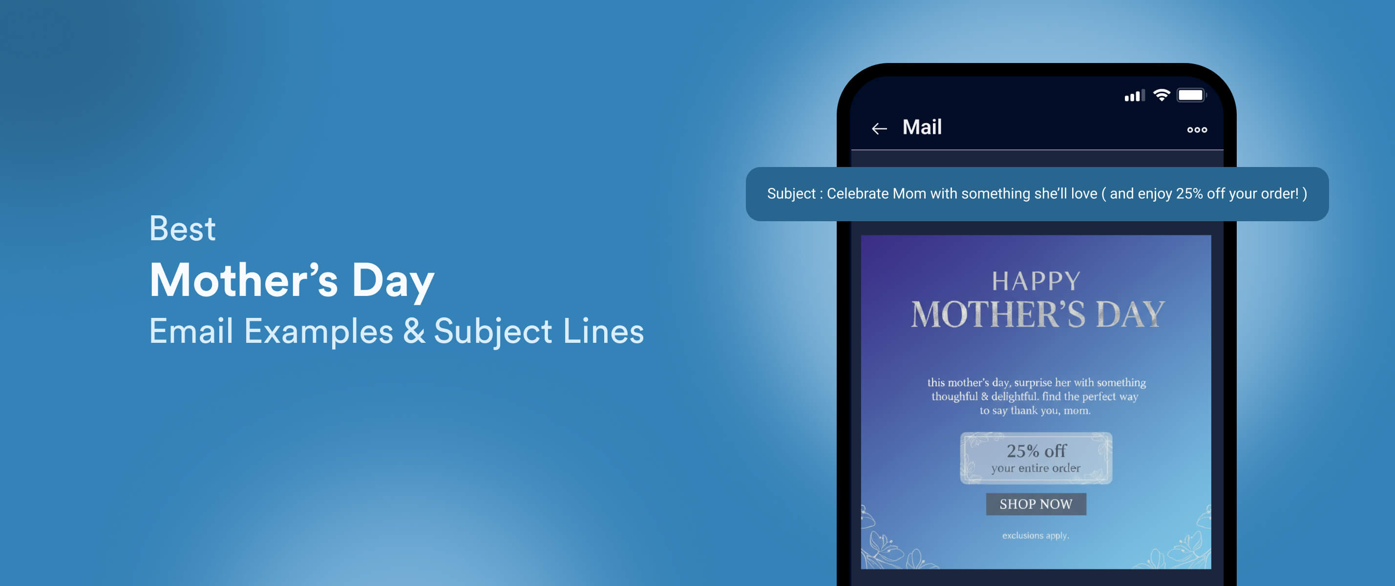 Top 12 Mother’s Day Email Marketing Examples to Inspire You [+22 Subject Lines]