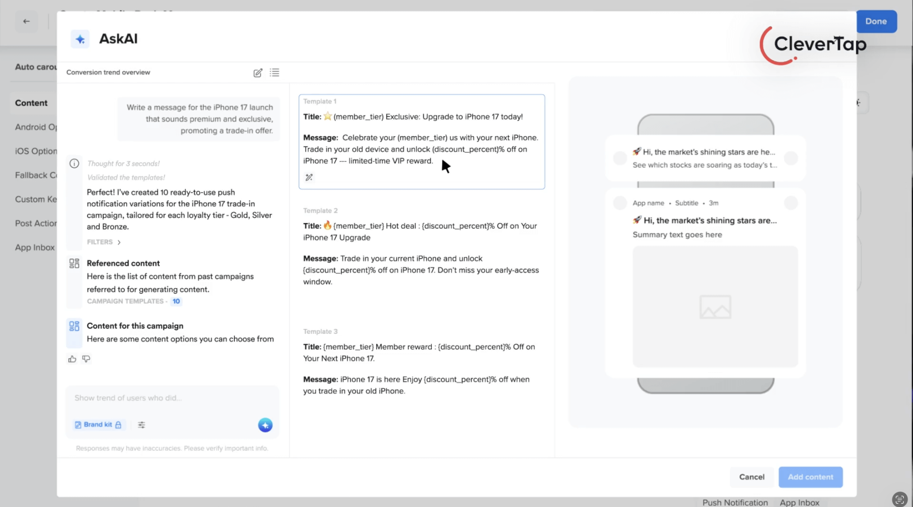 CleverAI Copywriter Agent