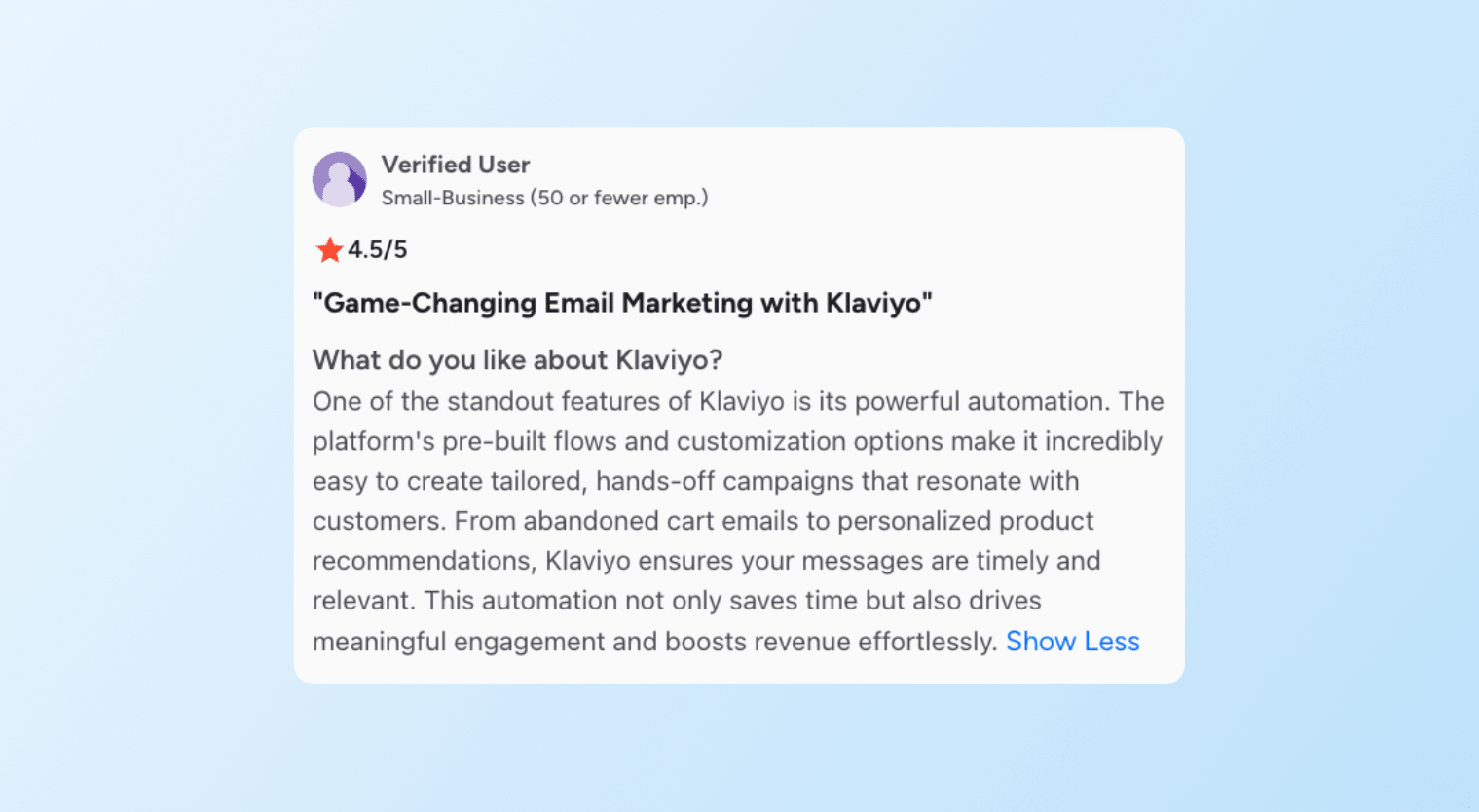 Insider vs. Klaviyo - Klaviyo automation review