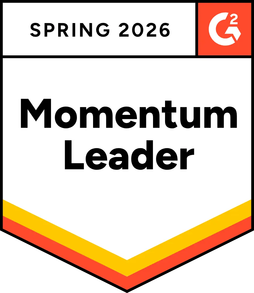 Momentum leader for 2026 by G2