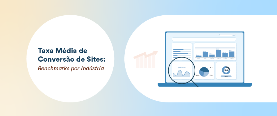 Qual é a Taxa Média de Conversão de Sites? Benchmarks por Indústria