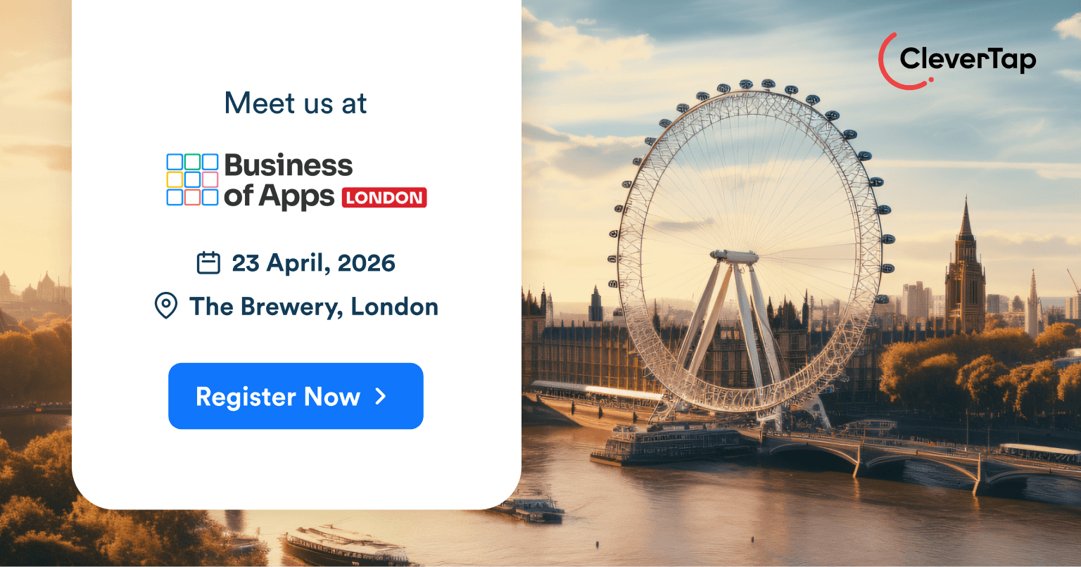 CleverTap at Business of Apps, London