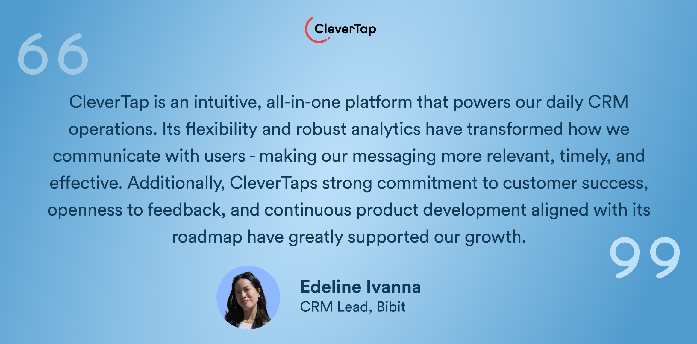 CleverTap review from Bibit